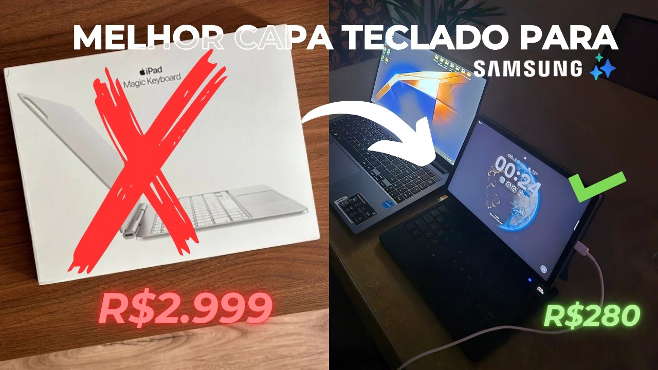 O MELHOR ACESSÓRIO PRO SEU TABLET DA SAMSUNG | Magic Keyboard