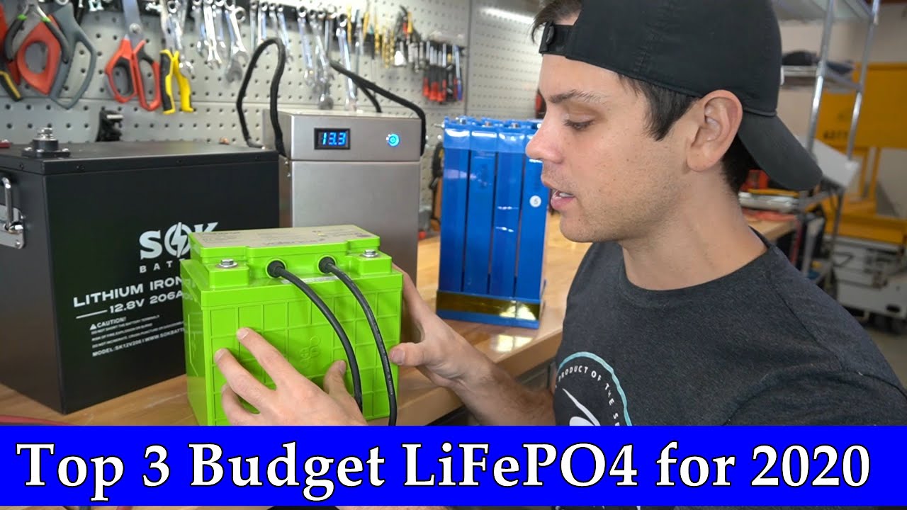 Top 3 Budget 12V LiFePO4 Batteries Tested: SOK VS. Powerblock VS. DIY