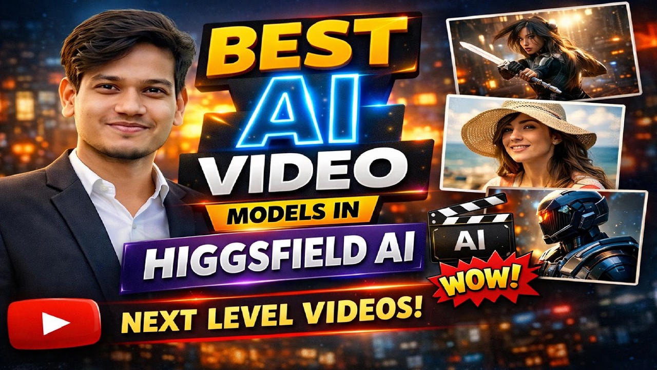 Best AI Video Models in Higgsfield AI (Full Guide in Hindi)