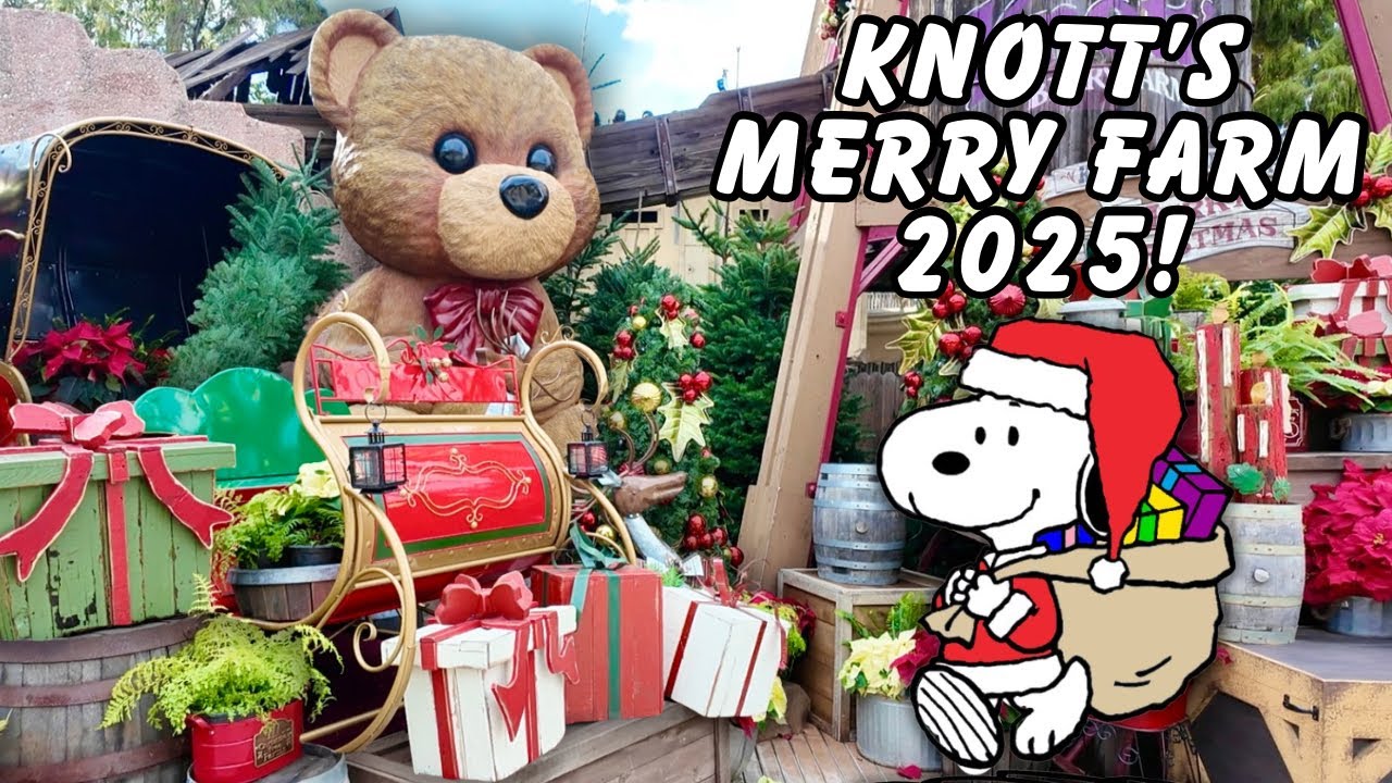 Knott’s Merry Farm 2025 Полное руководство
