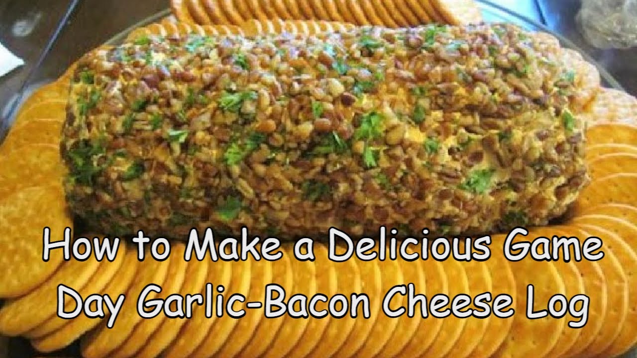Blue Ribbon Garlic Bacon Cheese Log