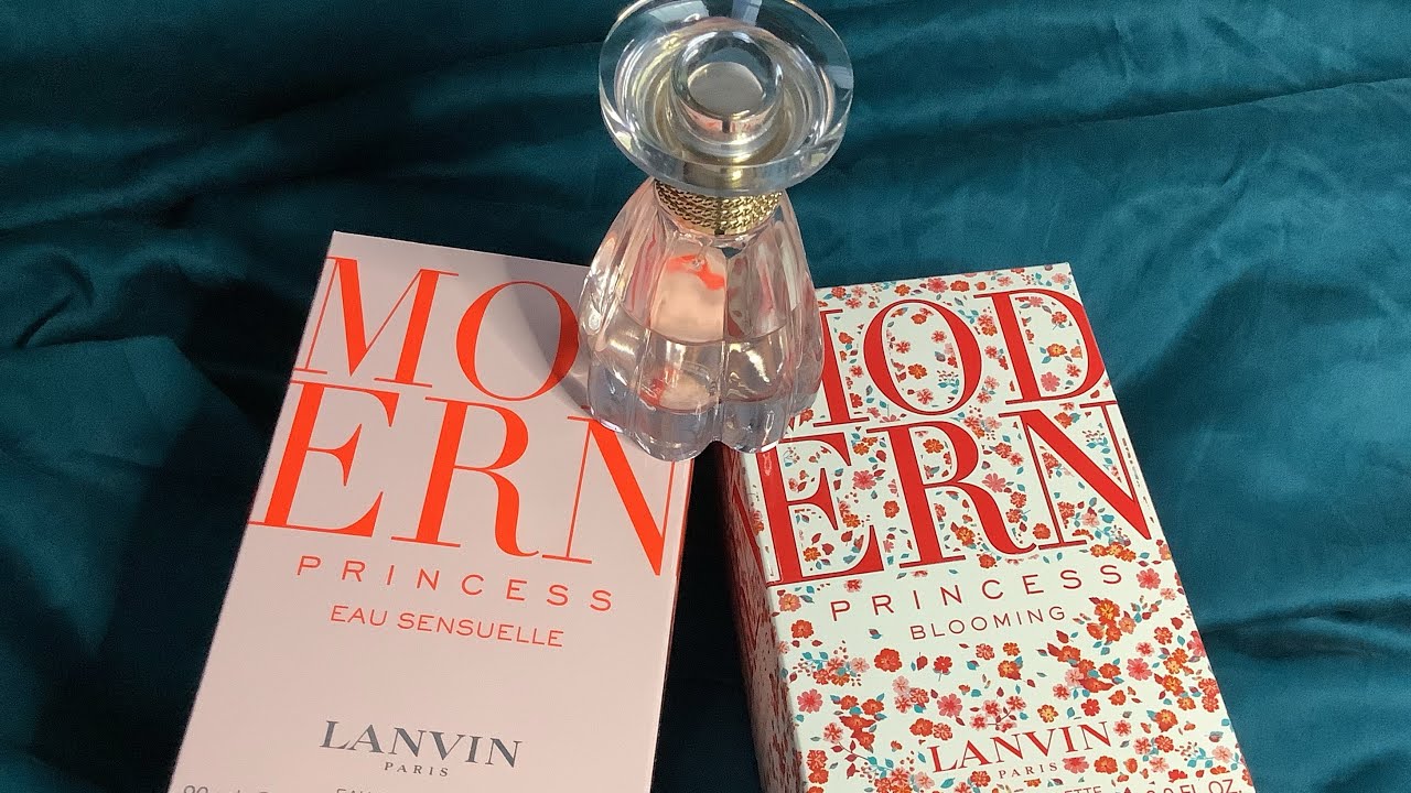 Lanvin Modern Princess and it&rsquo;s flankers Eau Sensuelle and Blooming #affordableperfumes