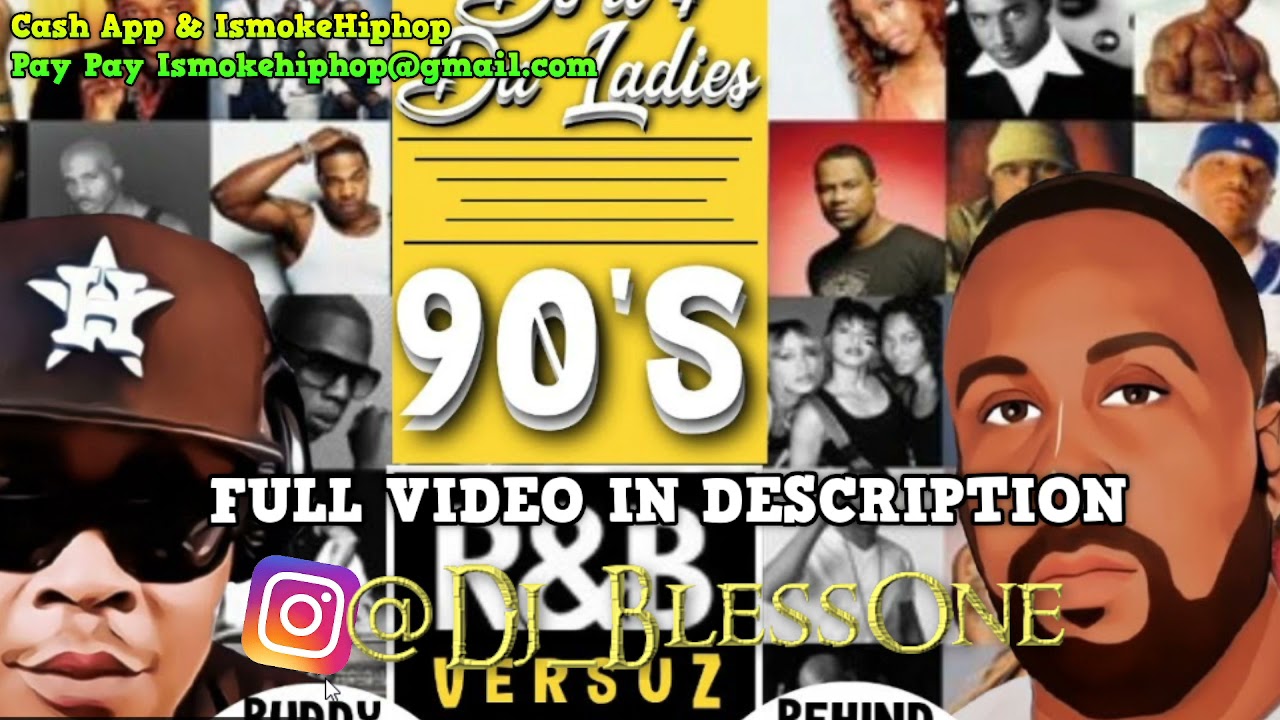 90's R&B Verzuz Battle Tonight 8PM Est @BehindDaBar30 Buddy Lee Vs Behind DaBar aka MaineDaMilkMan