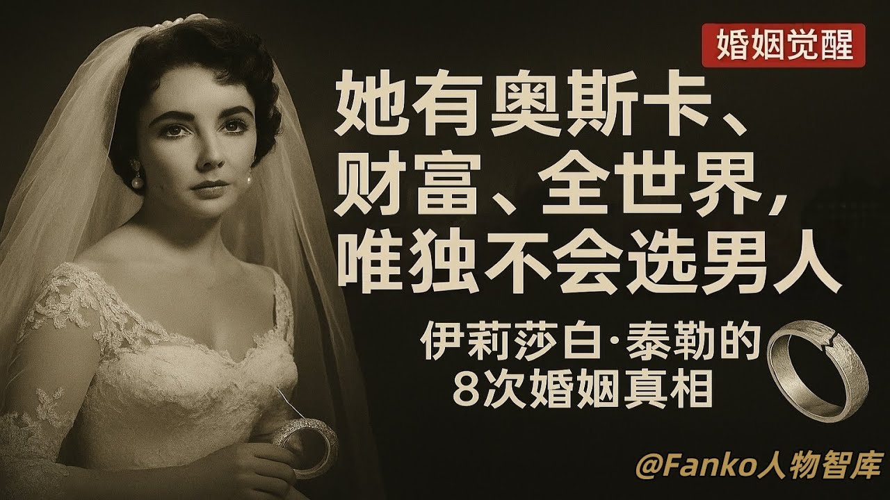 【亲密关系】为什么成功的女性，反而更容易遇到“隐性渣男”？|伊丽莎白·泰勒8次婚姻的教训告诉你答案。 成功女性 / 渣男 / 隐性操控 / 婚姻案例/婚姻误区 / 爱情错误 / 女性智慧