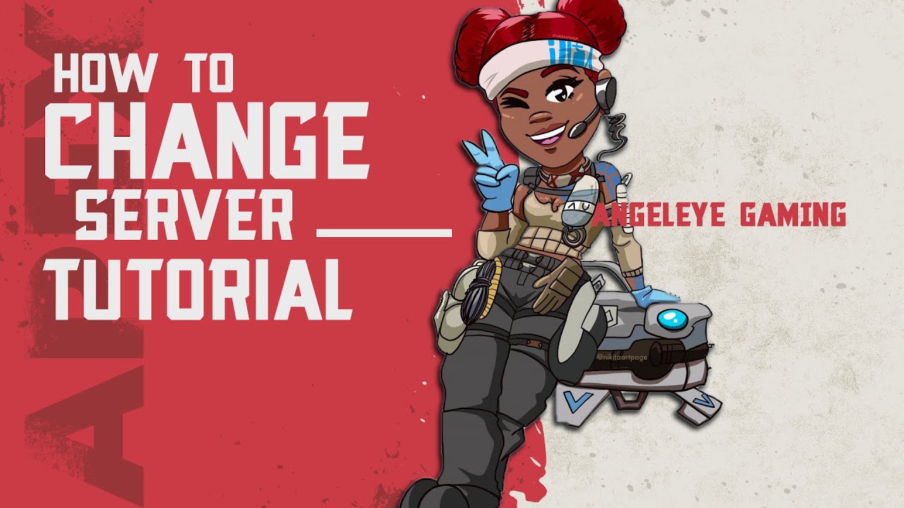 Apex legend how to Change Server / Data Center