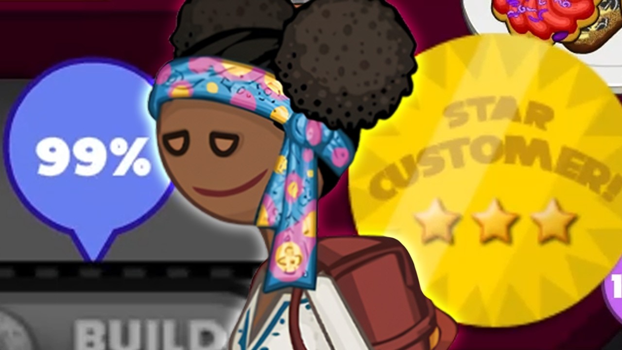 papa's donuteria | all gold customers... except i actually edited the video