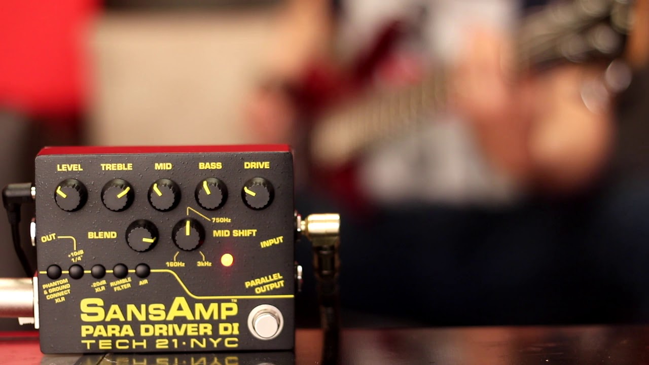 SANSAMP Best bass pedal for metal!