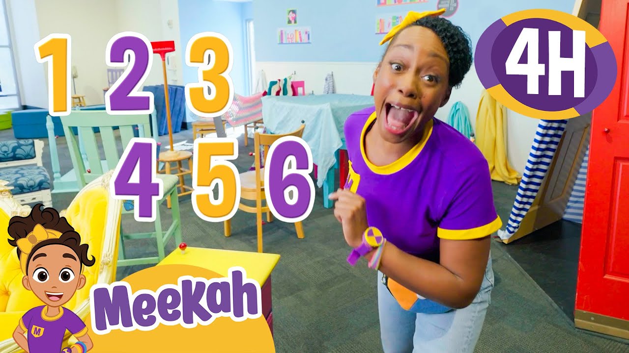 Counting to Six with Meekah: A Museum Full of Surprises! | 4 HR OF MEEKAH! | Educational Videos