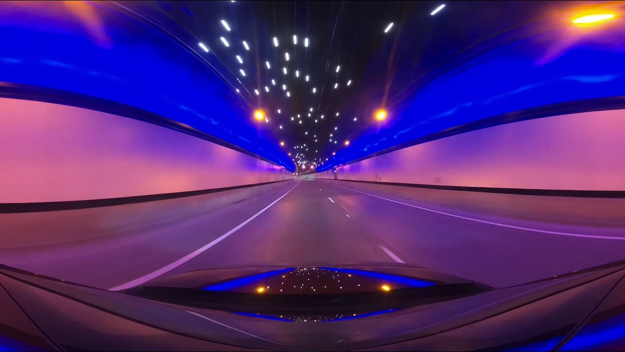 360 Degree View of the Southbound Trip on the new Northconnex Tunnel