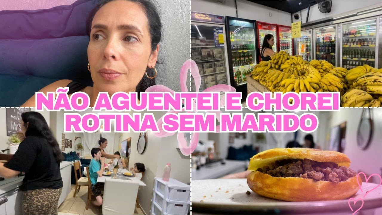 ESTOU SOZINHA COM 5 FILHOS|PRIMEIRA NOITE SEM O MARIDO