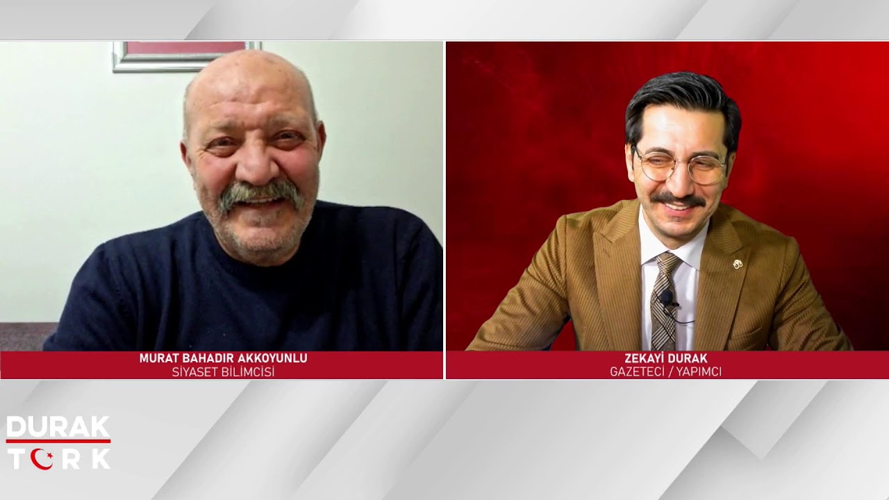 ZEKAYİ DURAK İLE BİRE BİR KONUK; SİYASET BİLİMCİSİ MURAT BAHADIR AKKOYUNLU