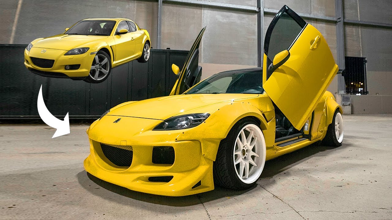 Собираем MAZDA RX-8 за 10 минут!