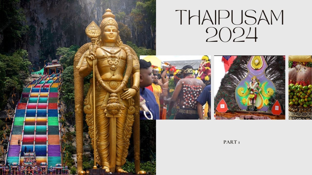 🔴 LIVE Thaipusam Festival 2024 Batu Caves Part 1 The Beginning தைப்பூசம் முருக பக்தர்கள் #thaipusam
