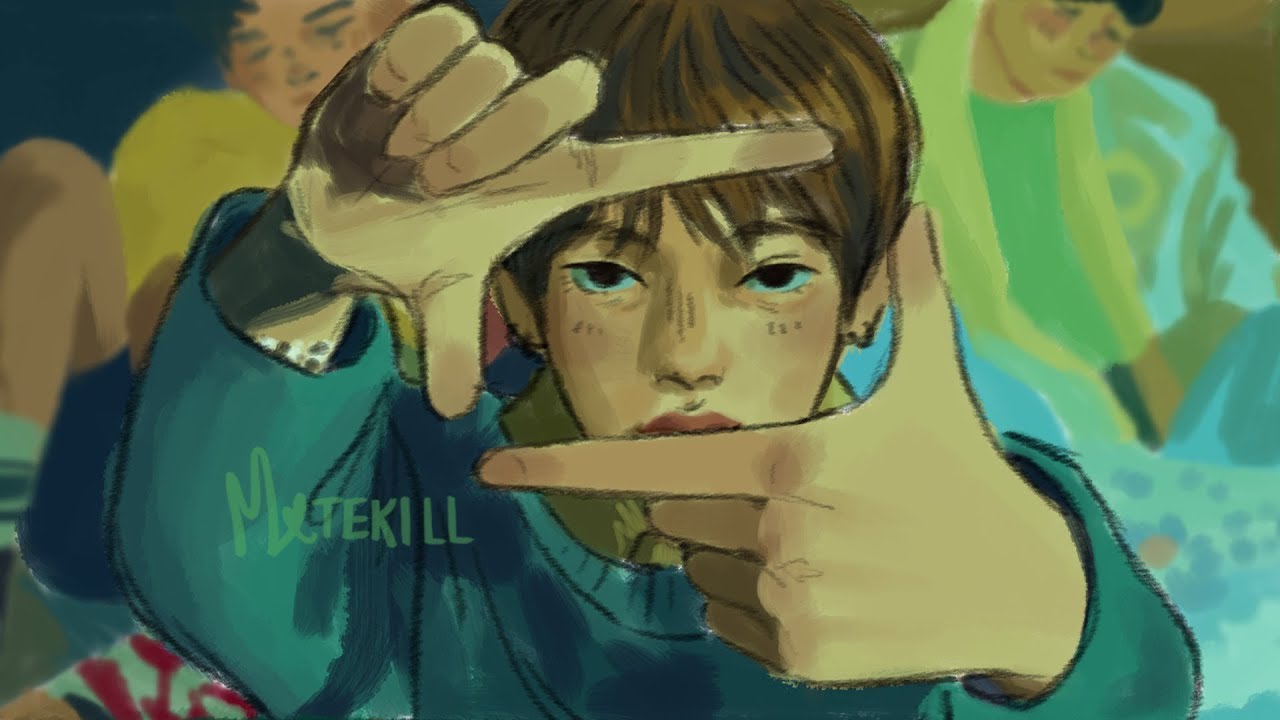 Lighting Study | Spring Day MV Anniversary (BTS) Speedpaint