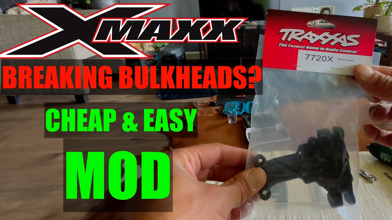 X-MAXX 🚨 DIY BULKHEAD MOD! MUST DO THIS!