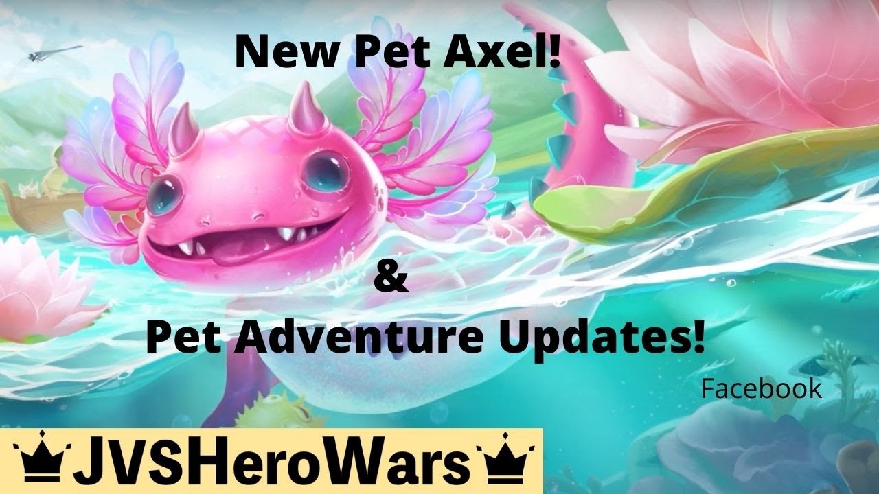 New Pet Axel & Pet Adventure Updates! (Facebook)