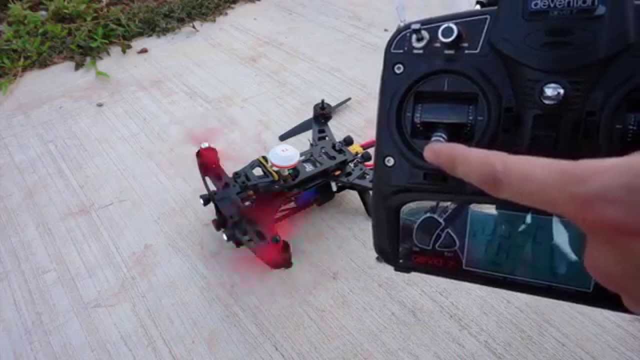 Walkera Runner 250 FPV Racer RTF - Enabling Throttle Fail Safe