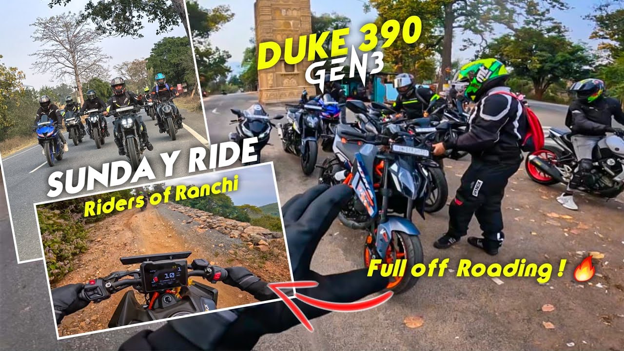 KTM DUKE 390 GEN 3 ⚡ Off-roading Ride | The Highest Peak Of Jharkhand | Part 1 🔥