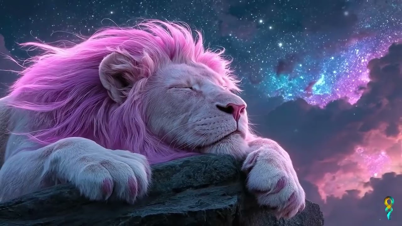 528Hz 🦁 Cosmic Lion • Align with Energies of Blessings, Strength & Self-Confidence