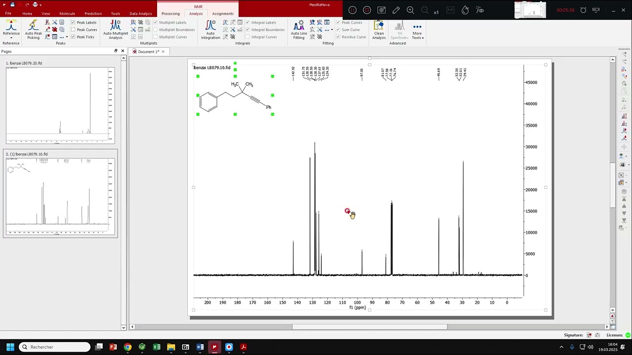 How to prepare the NMR data (Part 2, FR)