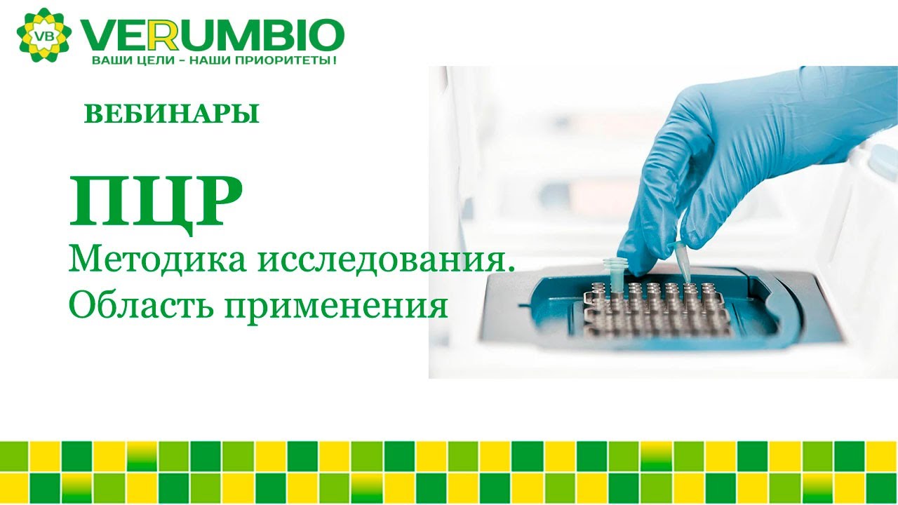 ПЦР  Методика исследования  Область применения