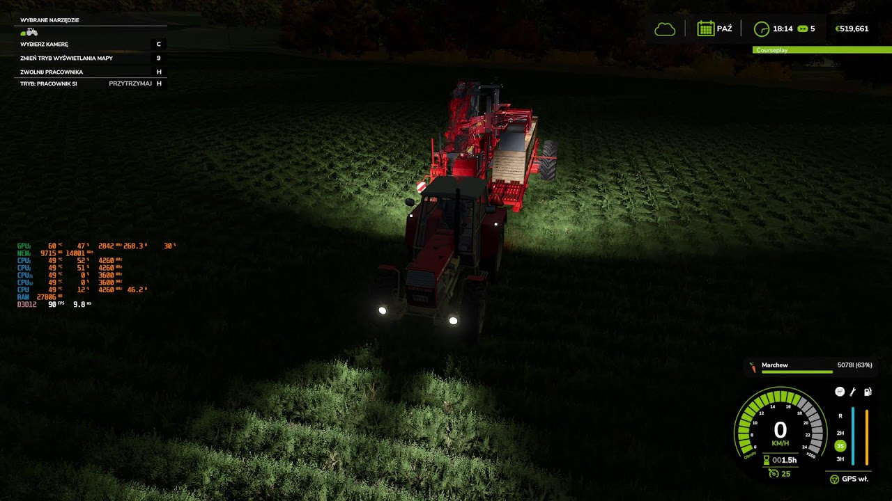 5090rtx, 9950x3d, test, Farming Simulator 25 , najważniejsze : https://skroc.pl/a7wSRXg