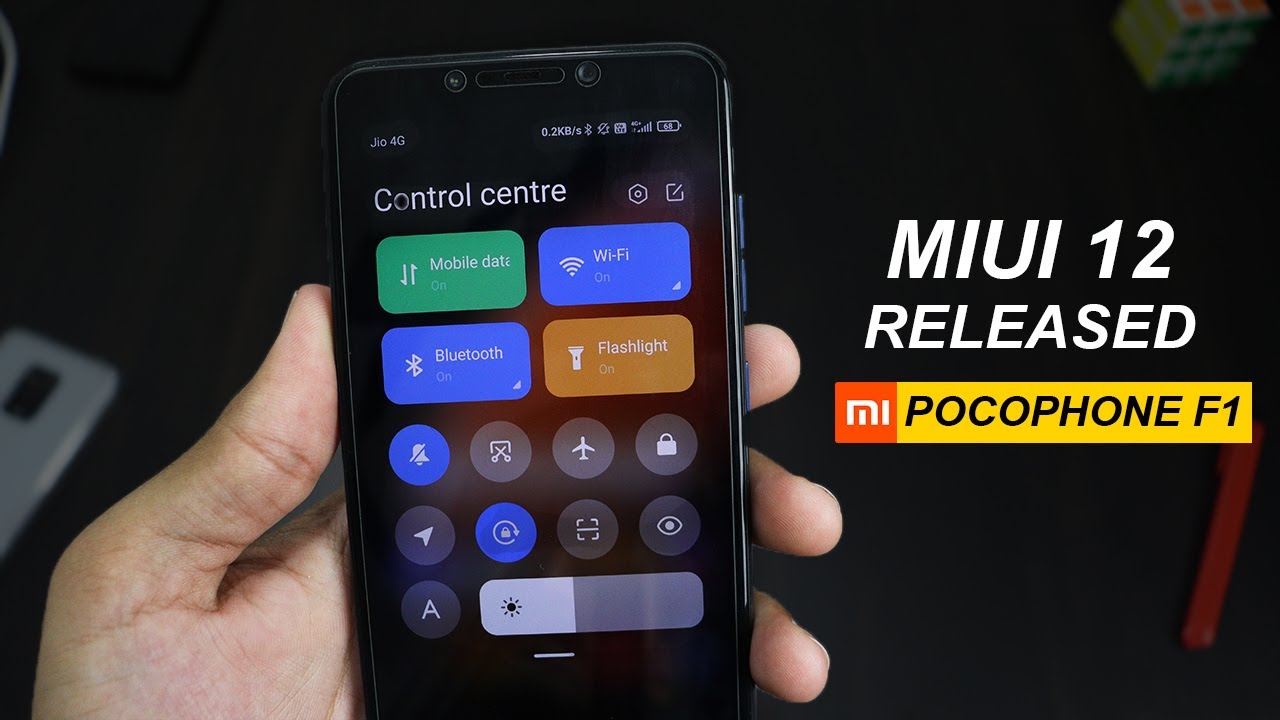 POCO F1 GETS MIUI 12 PUBLIC UPDATE