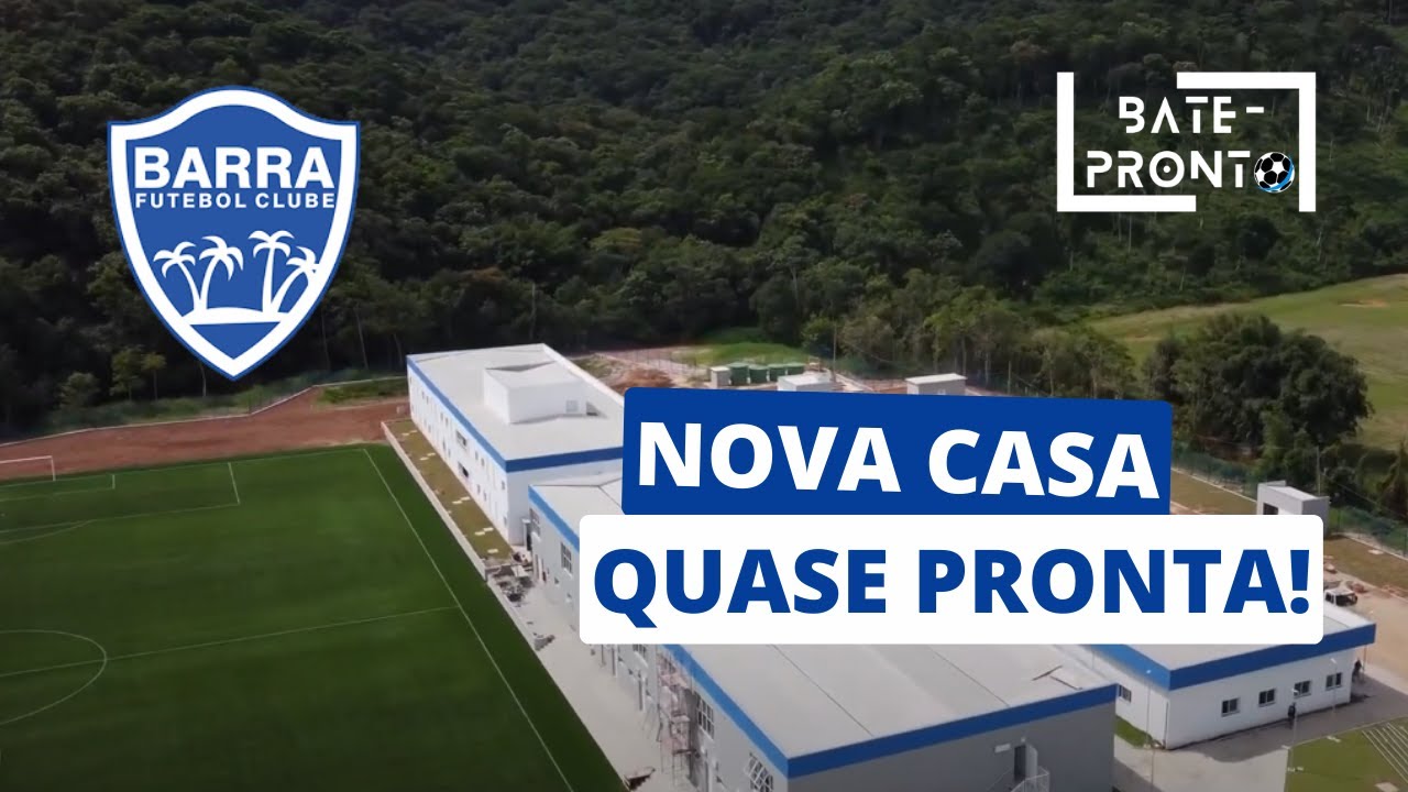 Novo estádio do Barra FC e o andamento das obras