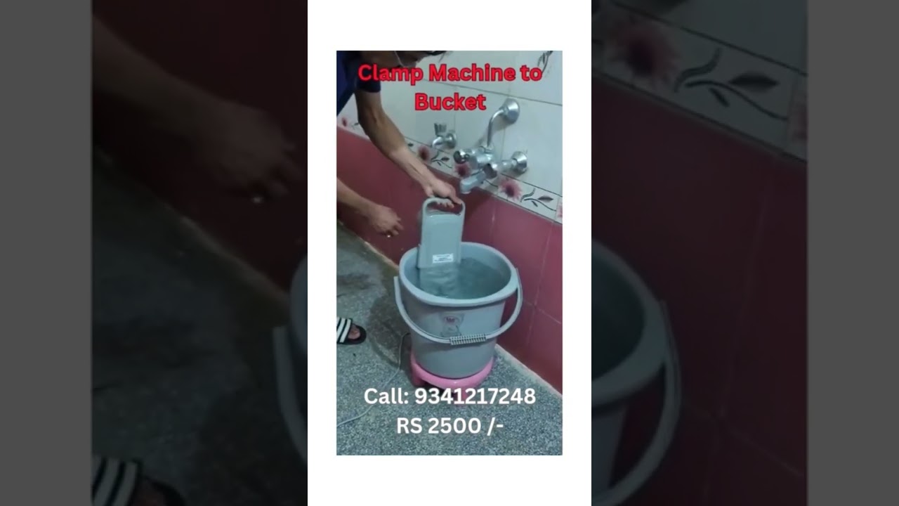 Bucket Washing Machine Demo