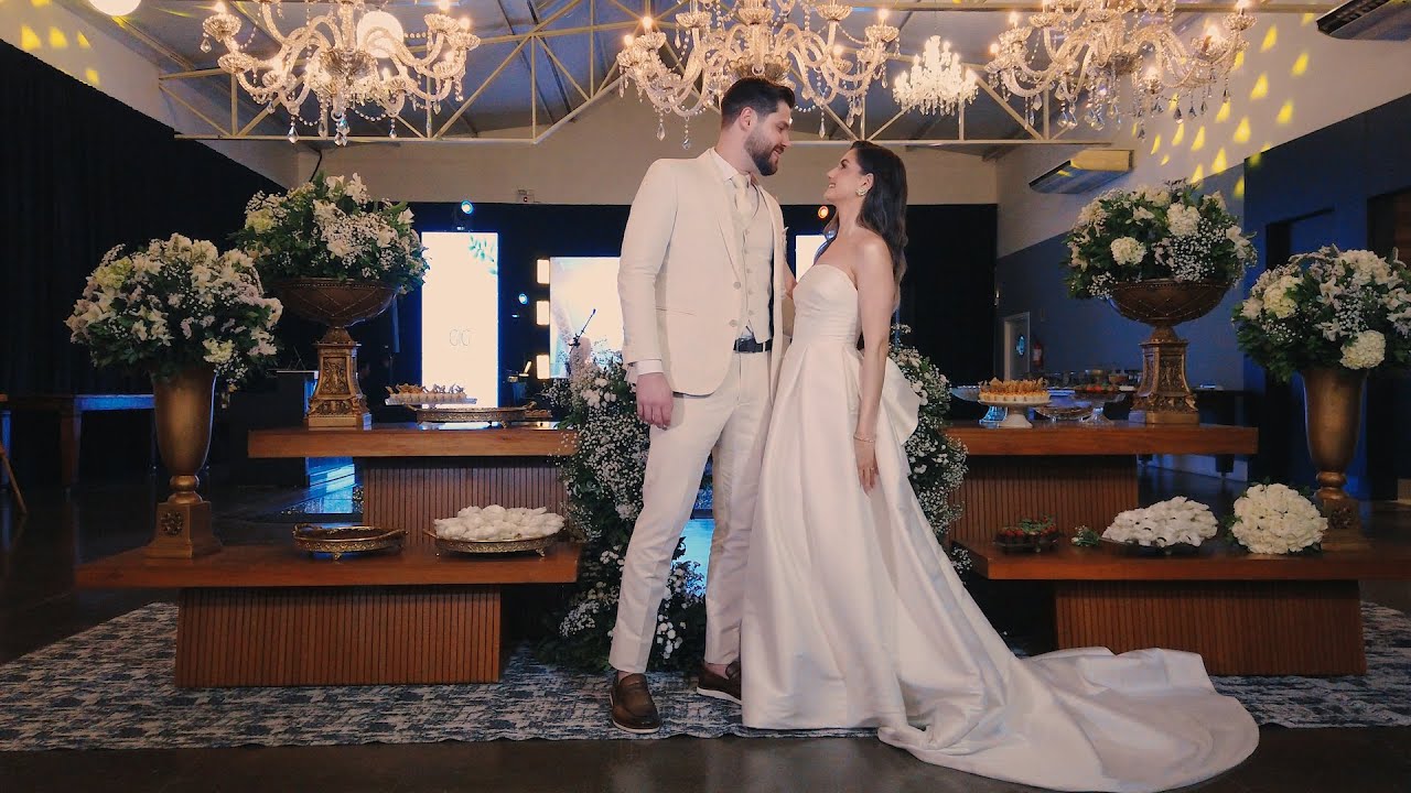 Longa Metragem Casamento Cinematográfica - Giovana e Guilherme | Hausmesse Casa de Eventos Joinville