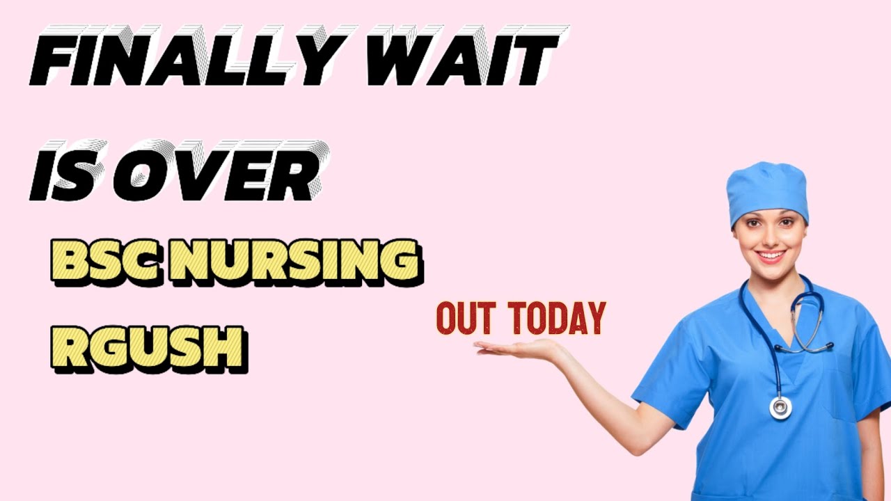 Finally Wait Is Over 😱 RGUHS BSc Nursing Result 2026 | Result Out Today Update