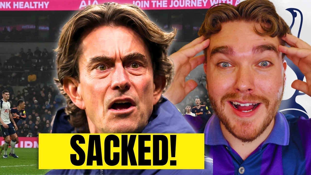 THOMAS FRANK SACKED BY TOTTENHAM!