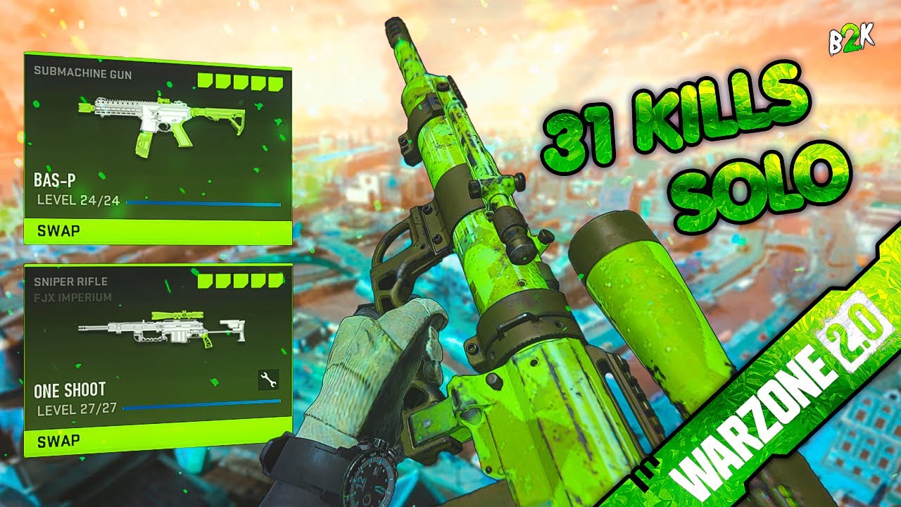 [B2K] 31 KILLS SOLO DOMINATION IN WARZONE 2.0 | NEW PERSONAL RECORD