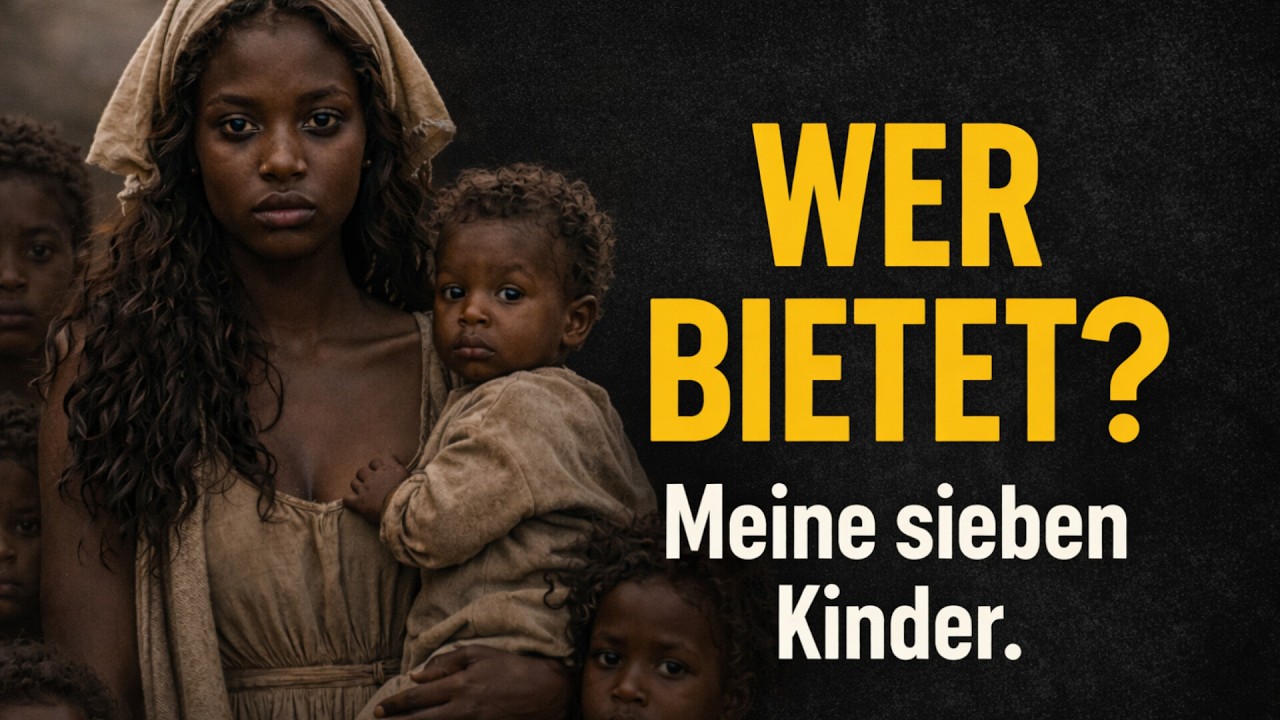Sie stellten meine sieben Kinder auf das Podest. „Wer bietet?“, rief er. Eine wahre Geschichte
