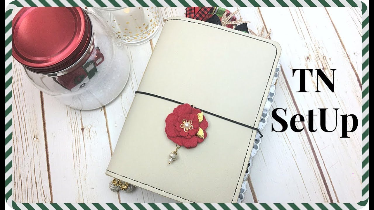 Christmas Travelers Notebook Setup / B6 FoxyFix Flip Through