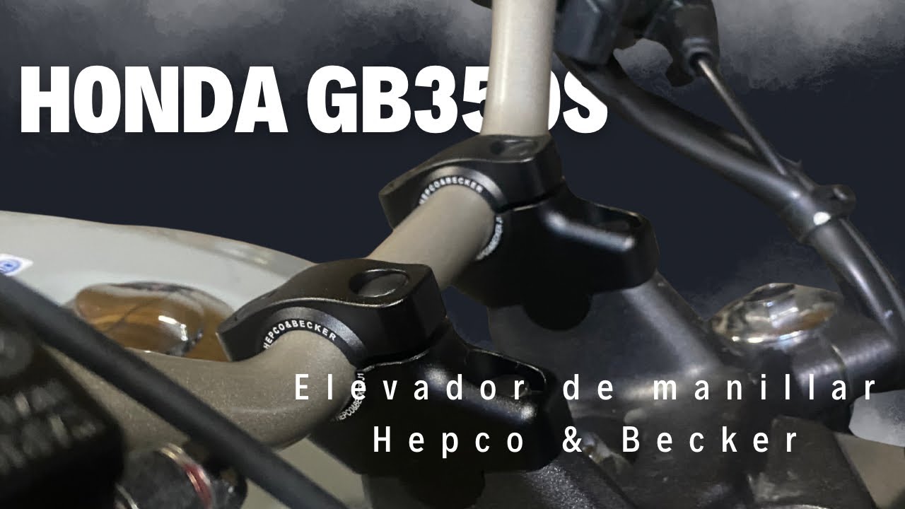 Elevador de manillar Hepco & Becker para la Honda GB350S