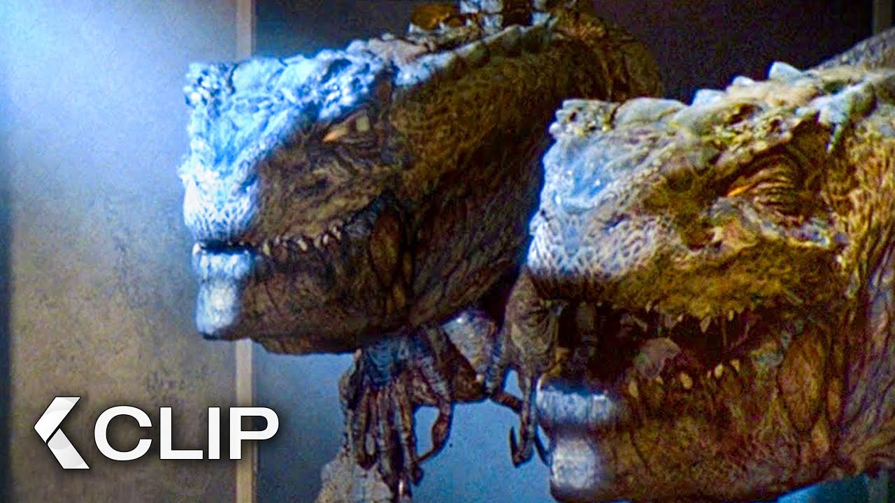 Escaping The Swarm Of Baby Godzillas - GODZILLA Clip (1998) Matthew Broderick, Jean Reno