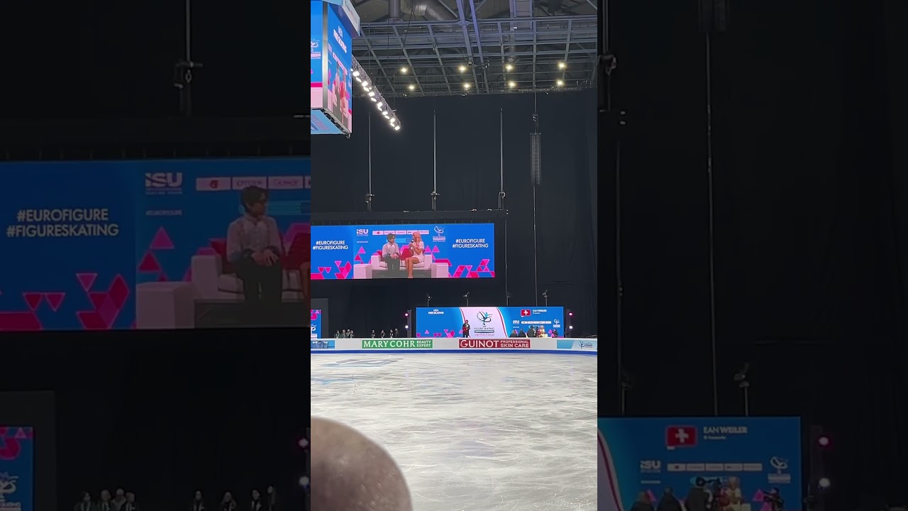 Post-FS K&C interview with Ean Weiler – 2026 European Figure Skating Championships