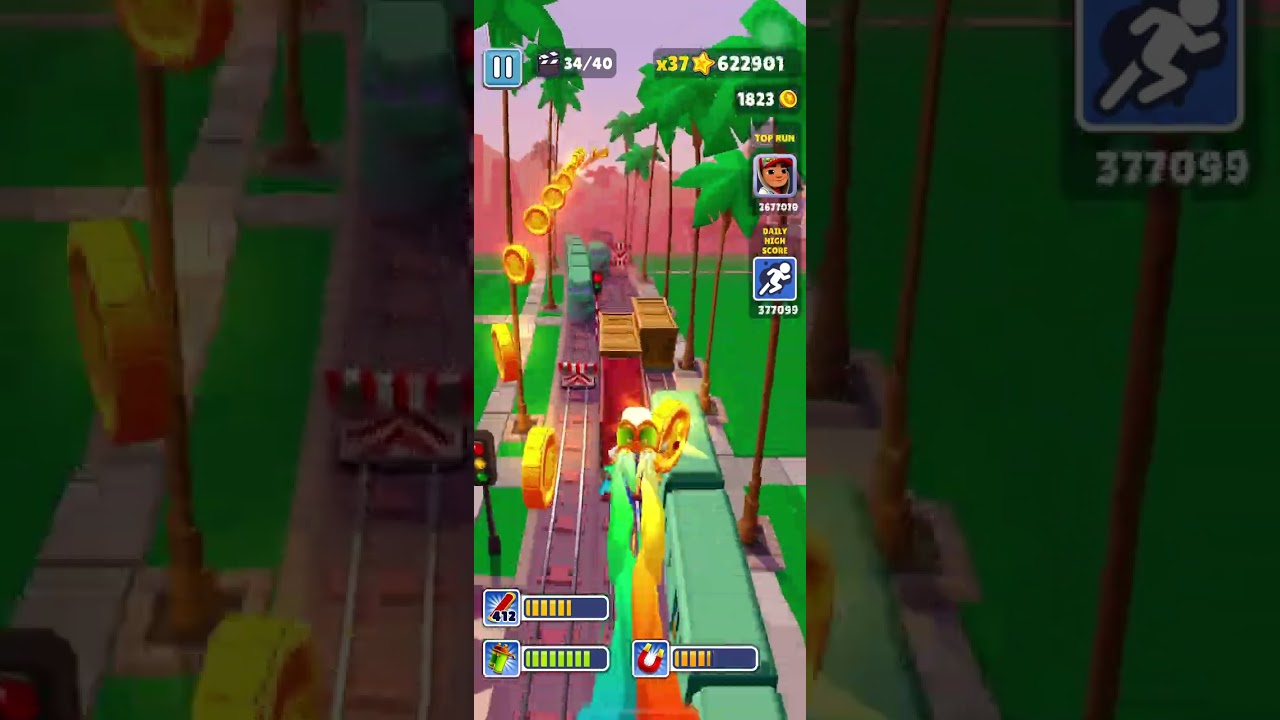 Subway Surfers Relaxing Gameplay 😴 | Nishat View Official