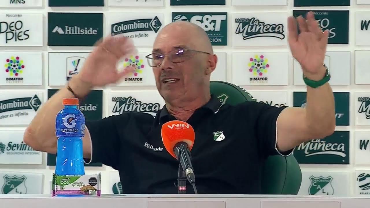 Rueda de prensa de Cali tras su partido con Nacional