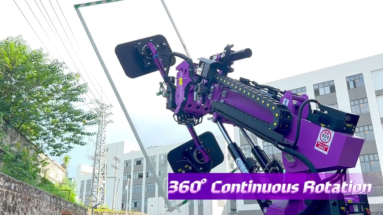 800kg Glazing robot WSR-800LA | cowest glass installation robot