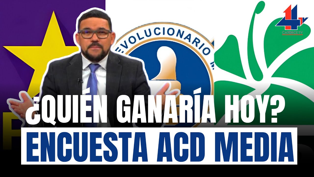 Última ENCUESTA ACD MEDIA revela: ¿Quién ganaría si las elecciones fueran hoy?