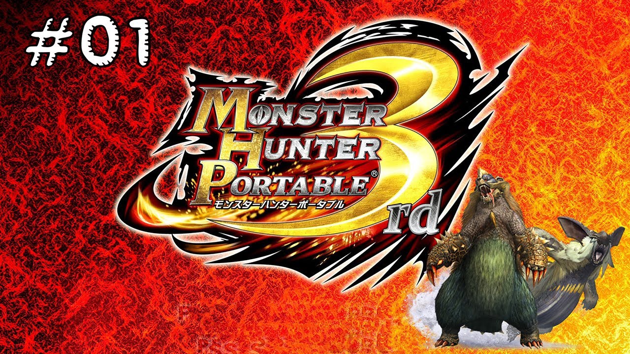 Monster Hunter Portable 3rd HD #01 - Let's Hunt Aoashira+Urukususu - Français HD 1080p