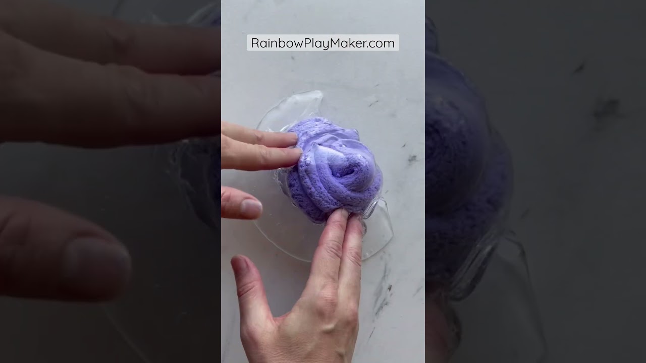 BEST WAY TO MAKE STORE-BOUGHT FLUFFY INFLATABLE BUTTER SLIME #shorts