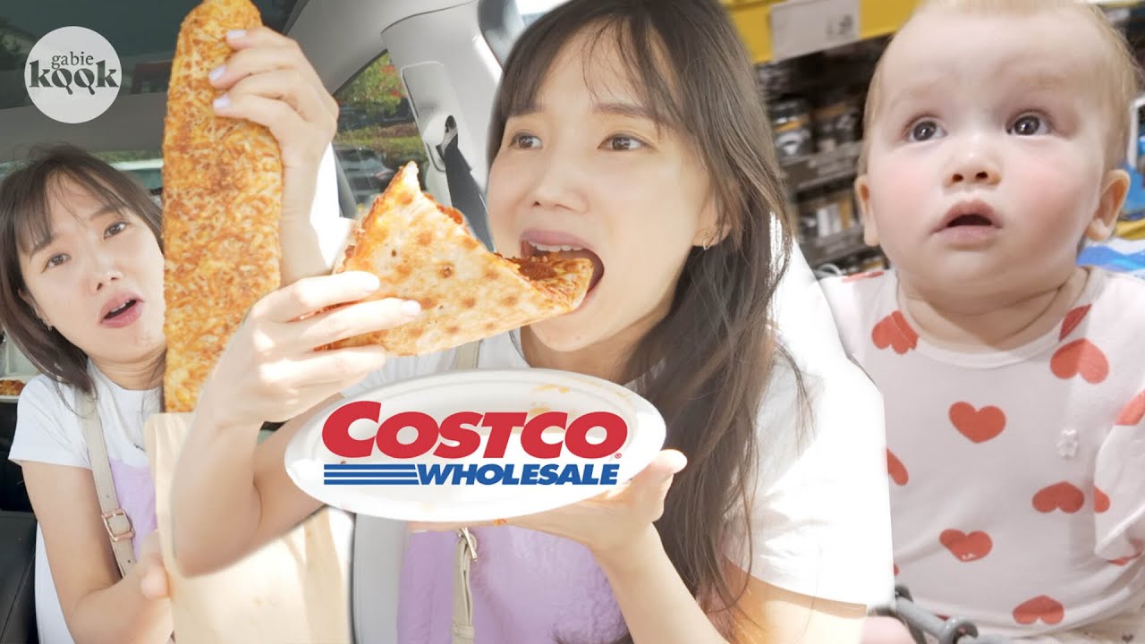 코스트코 첫 방문! 코스트코 피자·핫도그·치킨롤 맛보기!ft.역대급 이베리코 돼지고기 추천 🐖