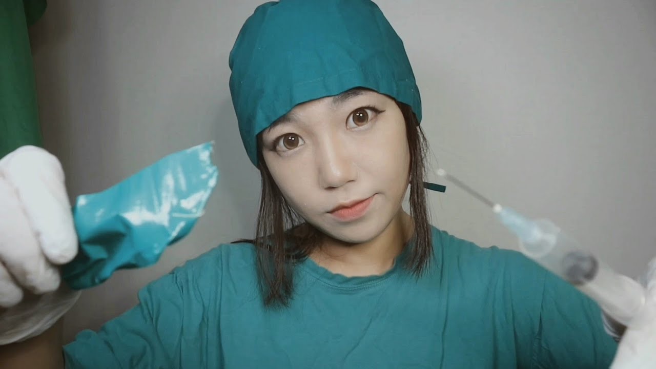 ASMR 이상한 뇌신경검사&심장이식수술 / 얀데레 Cranial nerve exam / Surgery RP