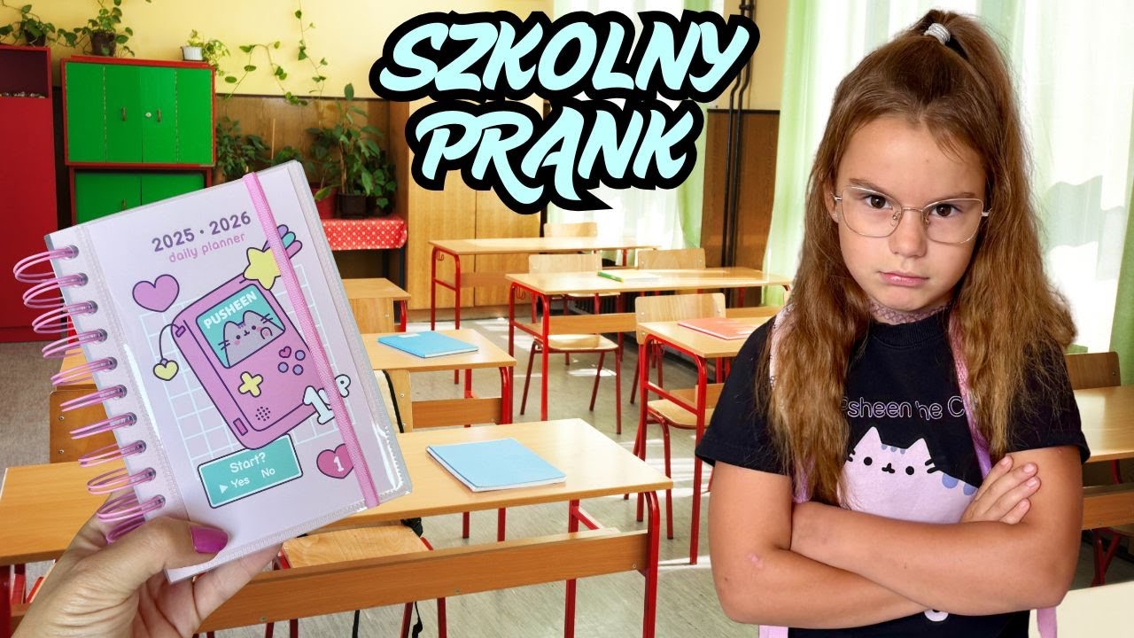Szkolny prank na Oliwii😱