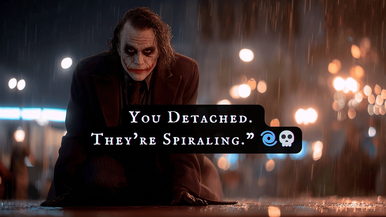 YOU DETACHED... THEY'RE ATTACHING HARDER. DESPERATION LOOKS UGLY ON THEM 😬💀
