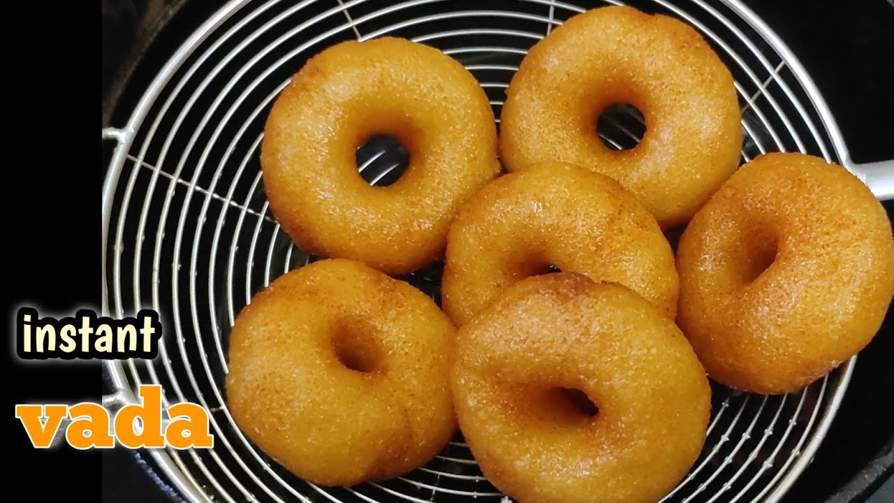 suji vada||ఎలాంటి పప్పులు నాన పెట్టాల్సిన పని లేకుండా అప్పటికప్పుడు చేసుకునే ఈ ఉప్మా వడ 👌 గ ఉంటుంది