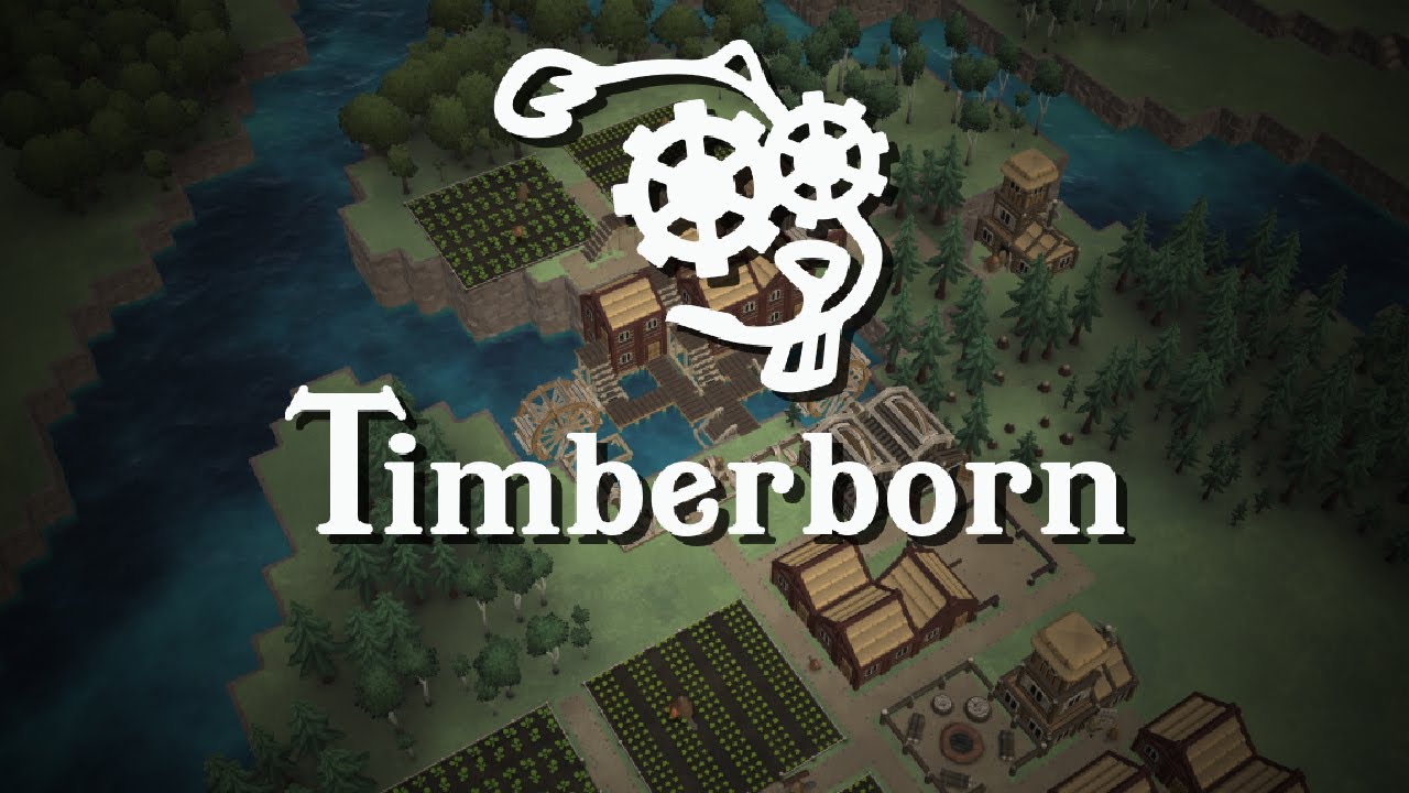 Beaver Based City Builder | TIMBERBORN BETA Gameplay!